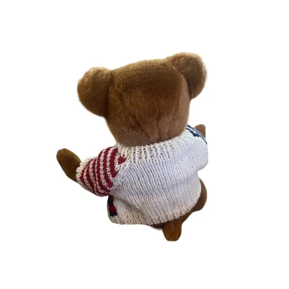 Fine Toy Teddy Bear Plush Brown Stuffed Animal Bear American USA - Picture 3 of 5